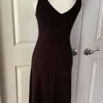 Elie Tahari Ribbed Knit A-Line Midi-Dress in Loden Photo 13