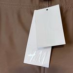 H&M Vegan Leather Pants - Size 4 - NWT Photo 3