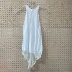 Badgley Mischka Belle white Racerback Bodysuit open back bridal wedding Photo 4