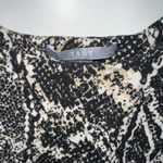 Tart BLACK WHITE SNAKESKIN PRINT BODYCON STRETCH DRESS MEDIUM Photo 3