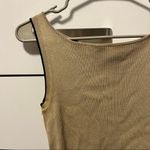 The Limited  Tan Sweater Tank & Cardigan Matching Set Photo 2