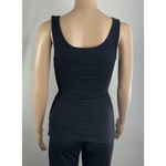 Old Navy  Women’s Size XS Tank Top Sleeveless Fitted Black Sequin Cotton Blend Photo 1