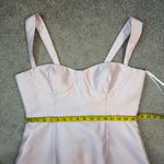 Alfred Sung  D852 Lace Up Back Bustier Gown Ballet Pink 14 Photo 6