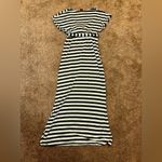 Merona  Light Blue and Green Maxi T-Shirt Dress Photo 7