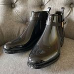 •Henry Ferrera woman’s ankle rain boots• Black Size 8 Photo 0