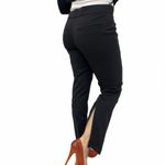 Tom Ford  Black Straight leg Trousers with back Zip legs. Photo 3