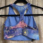 Victoria's Secret Victoria’s Secret Sport Celestial Sun Moon Stars Blue Purple Sports Bra, S Photo 1