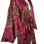 Vintage Victoria’s Secret Robe Floral Satin Y2K Lingerie Glam Coquette M/L Size L Photo 11