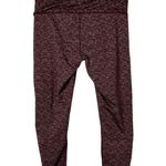 prAna  Red Naturale Printed Crop Athletic Leggings M Photo 21