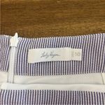 Lady Hagen  Lavender Stripe Seersucker Golf Skort Size 10 Photo 8