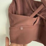 Lululemon Energy Bra Longline Ribbed Medium Support Photo 5