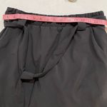 Athleta  Black Belted Skort Size Medium Activewear Skirt with Shorts Photo 3