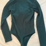 Aura  Bodysuit Ribbed V-Neck Photo 1