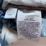 Burberry  Denim Slim Jeans in Blue and White Size 26 Photo 8