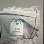 Kona Sol  | Women White Swim Bikini Top Photo 3