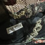 Cape Robbin  Black Mesh Floral Embroidered Open Toed Booties Women’s 9 Photo 2