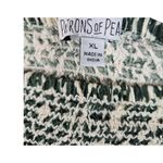 Patrons of Peace 100% Rayon Pant Cream/Green Wide Leg Ikat Print Sz XL Photo 3