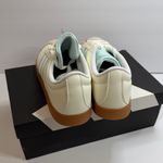 Adidas Women's Sneakers in Cream and Light Blue Photo 3