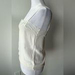 Maje  Cream Lace and Silk Cami Top Photo 3