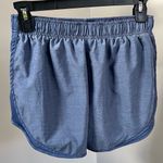 Nike Women's Grey blue Tempo 3” Inseam Running Shorts (obsidian heather) - small Photo 2