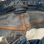 American Eagle Outfitters Distressed Hi-Rise Shortie Jean Shorts 2 Photo 6