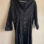 ZARA  Black Top Formal Floral Fashion Women Size Large Clothing Photo 0