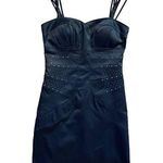 XOXO  Mini Dress Womens 4 Jr 5-6 Black Studded 90s Y2K Party Whimsygoth Edgy NWT Photo 1