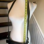 Coach Vintage  Black Leather Bleeker Slim Duffle Feeder Crossbody Shoulder Bag Photo 8