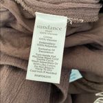 Sundance  Le Meridien Brown Embroidery Crop Pants Tassels size medium Photo 8