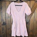 Free People One Of A Kind Mini Shirred V Neck Dress Photo 2