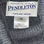 Pendleton  Women's Raglan Merino Wool Turtleneck Sweater XL Gray. EUC Photo 1