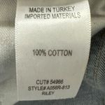 AGOLDE Riley High Rise Straight Crop Denim Jeans in Endeavor Size 30 Distressed Photo 11