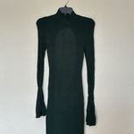 House Of CB  Sancha Forest green knit‎ maxi dress Size XS NWOT Photo 3