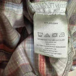 Wrangler pearl snap long sleeved Western shirt Sz S Photo 6