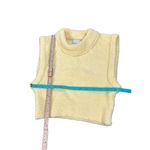 Urban Outfitters  yellow turtleneck crop tank sweater sz medium- super soft’ Photo 3
