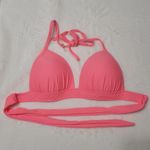 Aerie 🆕️  Triangle Bikini Top Neon Pink Photo 1