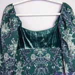 Free People NEW  LAUREN Mini Dress VELVET‎ Boho Print Dance Formals, M Photo 5