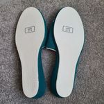 Bray Mates Vintage Blue Green 60's Grandma Slipper Loungewear Size 8 1/2 Photo 2