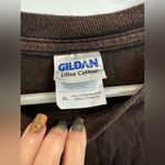 Gildan Women’s  Long Sleeve Tee XL Brown Pink BuckedUp Deer Photo 13