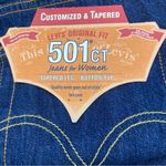 Levi's Levi’s 501 CT Western Jeans Taper Leg High Rise Button Fly Jeans Size 31 x 34” Photo 5