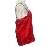 Boutique Red Hearts Novelty Sleep Satin Cami Sleeveless Top NWT Size M Photo 3