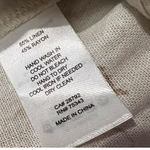 House of Harlow 1960 Pants Womens Size 6 Linen Rayon Beige High Rise Wide Leg Tan Photo 2