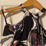 Free People  ‘Drift Away’ cold shoulder black graphic print tunic top, size small Photo 9