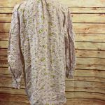 ZARA  High Collar Ruffle Floral Print Shirt Dress , Size XXL Photo 6