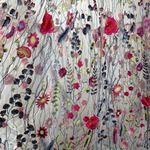 Free People  Sheer Embroidered Floral Butterfly Long Sleeve Dress Size Small Photo 4