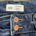 Buckle  BKE Victoria Jeans Women 29 Dark Wash Mid Rise Ankle Skinny Distressed Photo 2