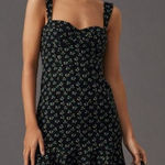 Hutch Anthropologie‎ NWT $170  Ditsy Floral Corset Mini Dress L Photo 0