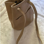 Coach Vintage Leather Sonoma Pull Through Handles Bucket Bag Crossbody GUC Tan Photo 0