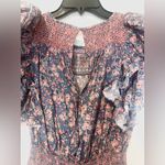 Love Shack Fancy  Marcella Ruffle Smocked Mini Dress Photo 8