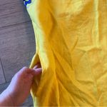 Lisa Marie Fernandez Yellow Linen Ric Rac Sleeveless Maxi Dress Size 1 (2) Photo 2